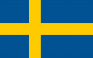 swedish flag graphic