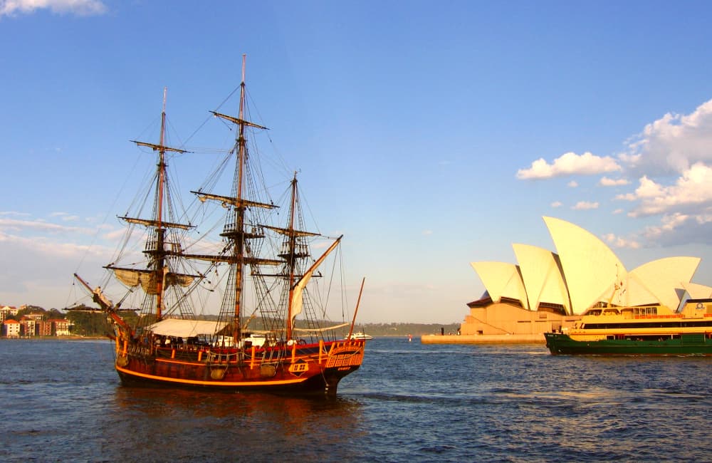 historical sydney - HMS Bounty