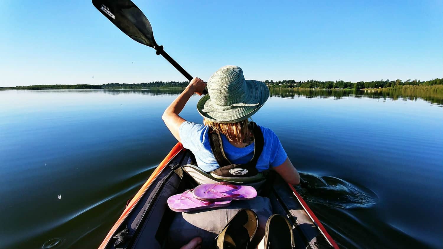 kayaking vancouver lake canada 1
