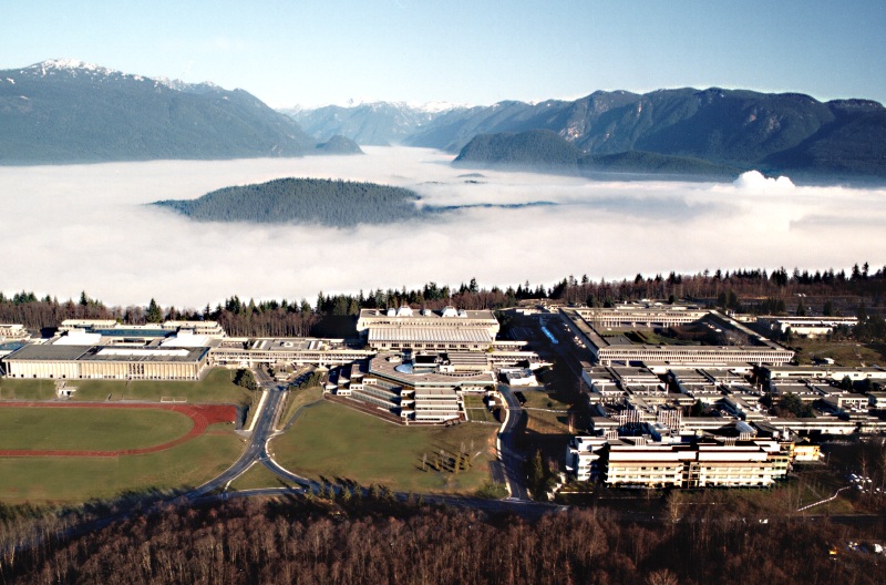 Burnaby Campus, Simon Fraser University, British Columbia