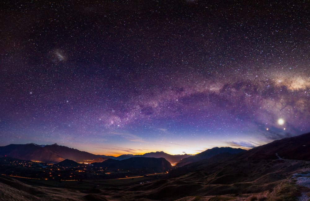 night sky New Zealand