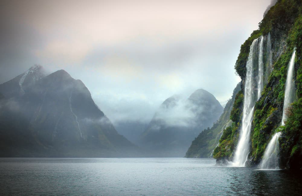 waterfall views living in New Zealand