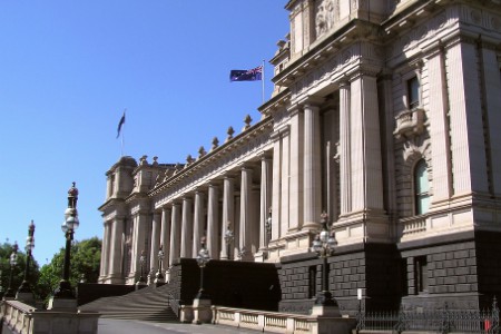 Australian parliament building