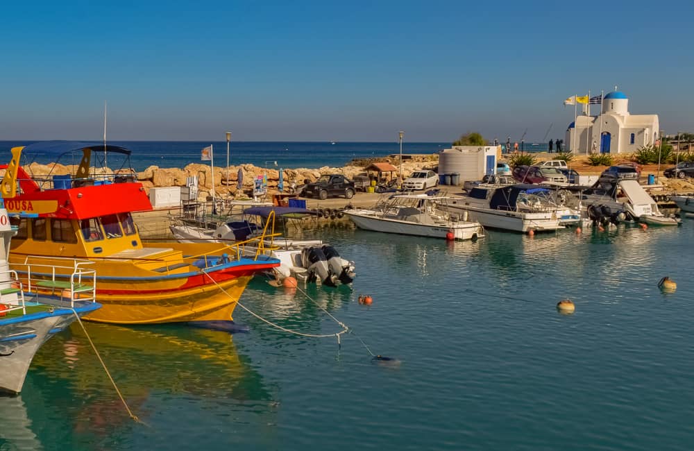 Cyprus Protaras harbour