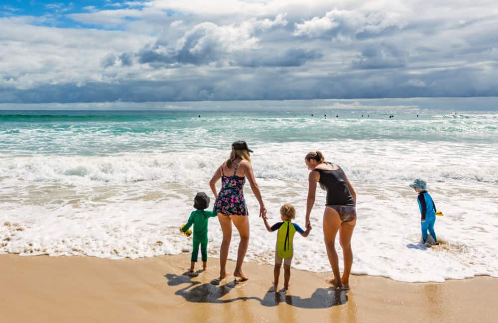 western australia family beach