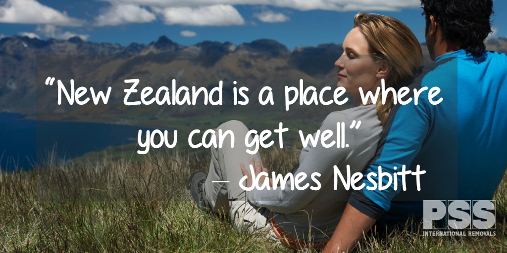 James Nesbitt NZ quote