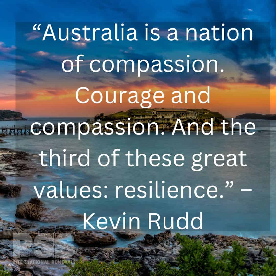 Kevin Rudd Quote on Australia.