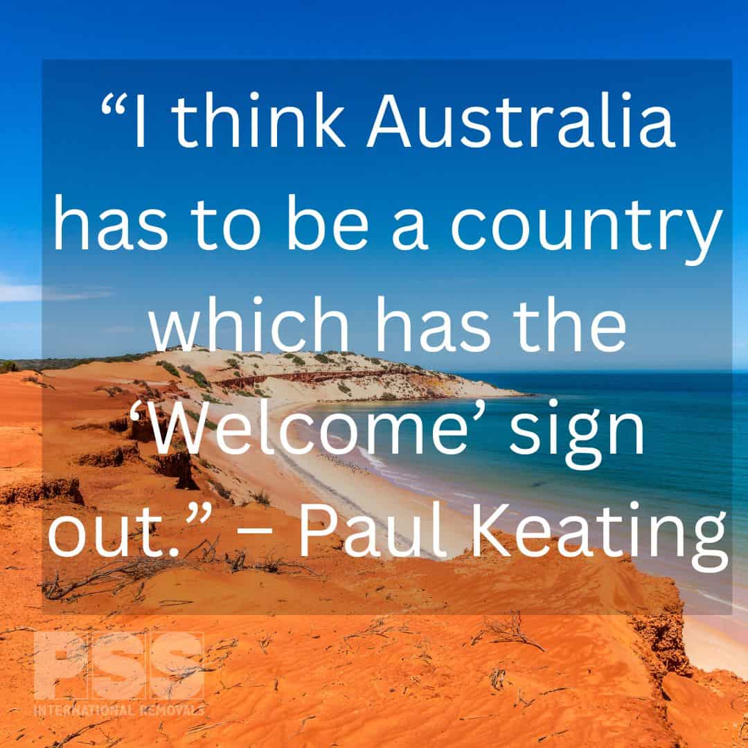 Paul Keating Quote on Australia '