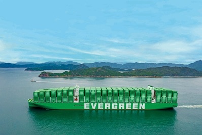Best international shipping companies Evergreen