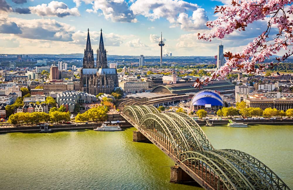 View of Cologne, Germany