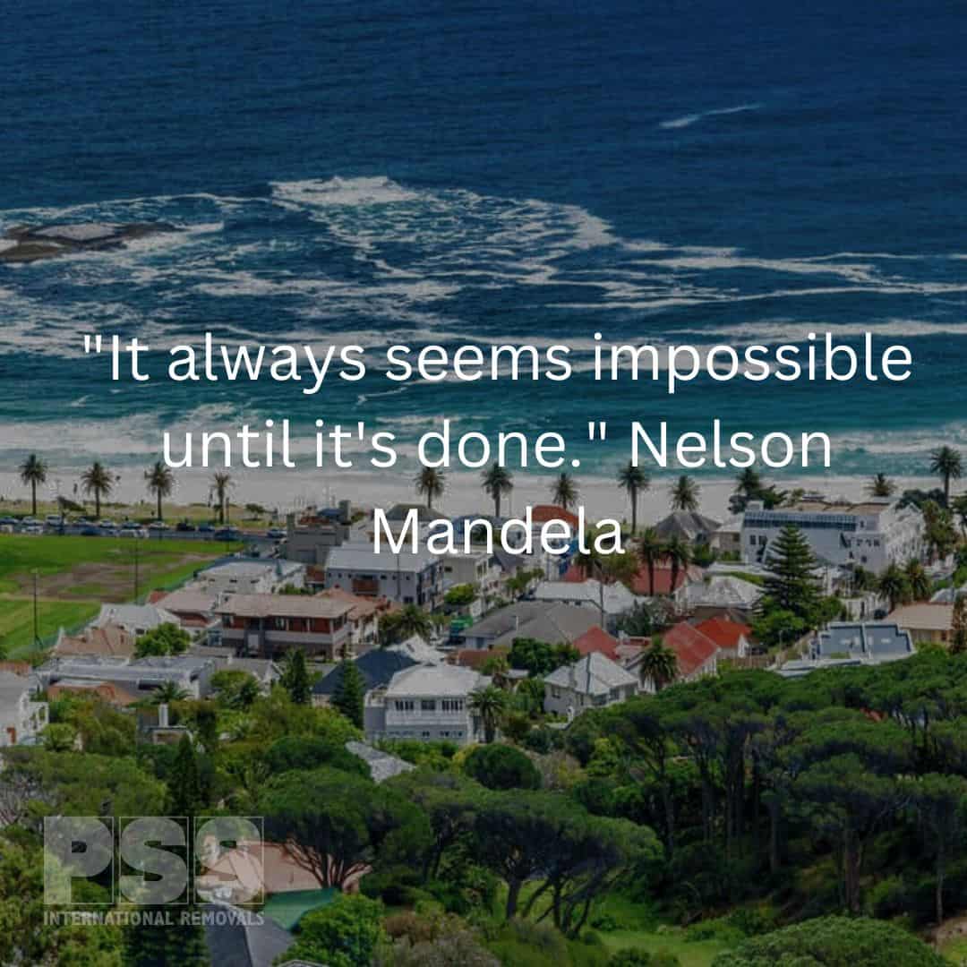 Nelson Mandela Quote About South Africa