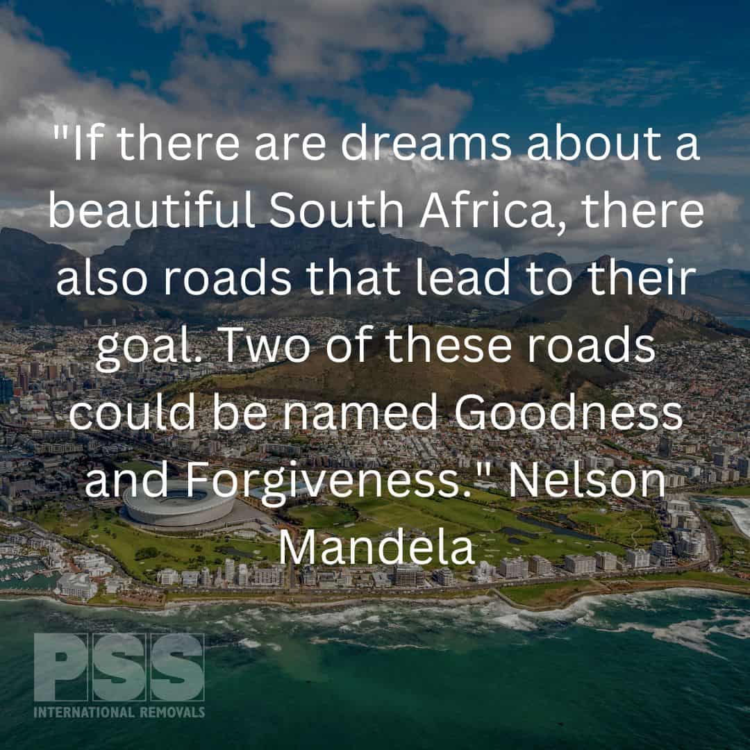 Nelson Mandela Quote about South Africa