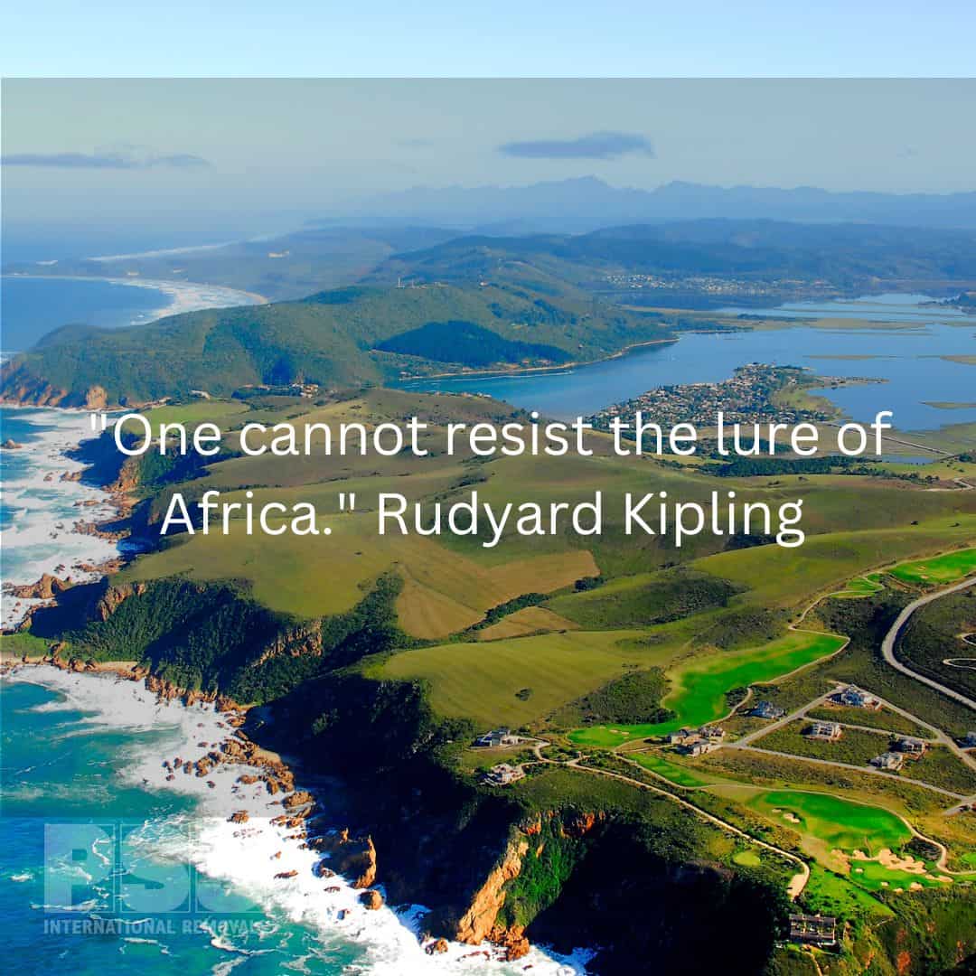 KIpling Quote about South Africa