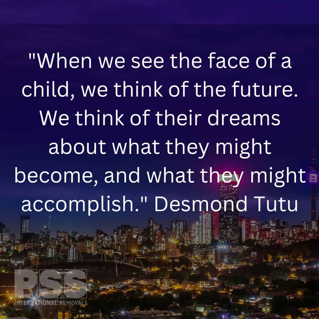 Quote about South Africa from Desmond Tutu