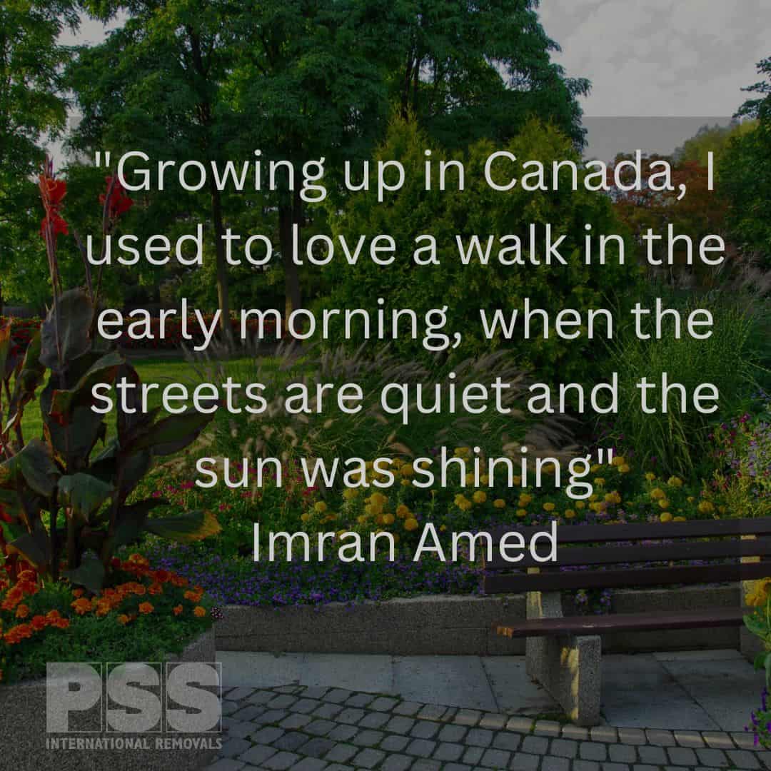Imran Amed Quote about Canada