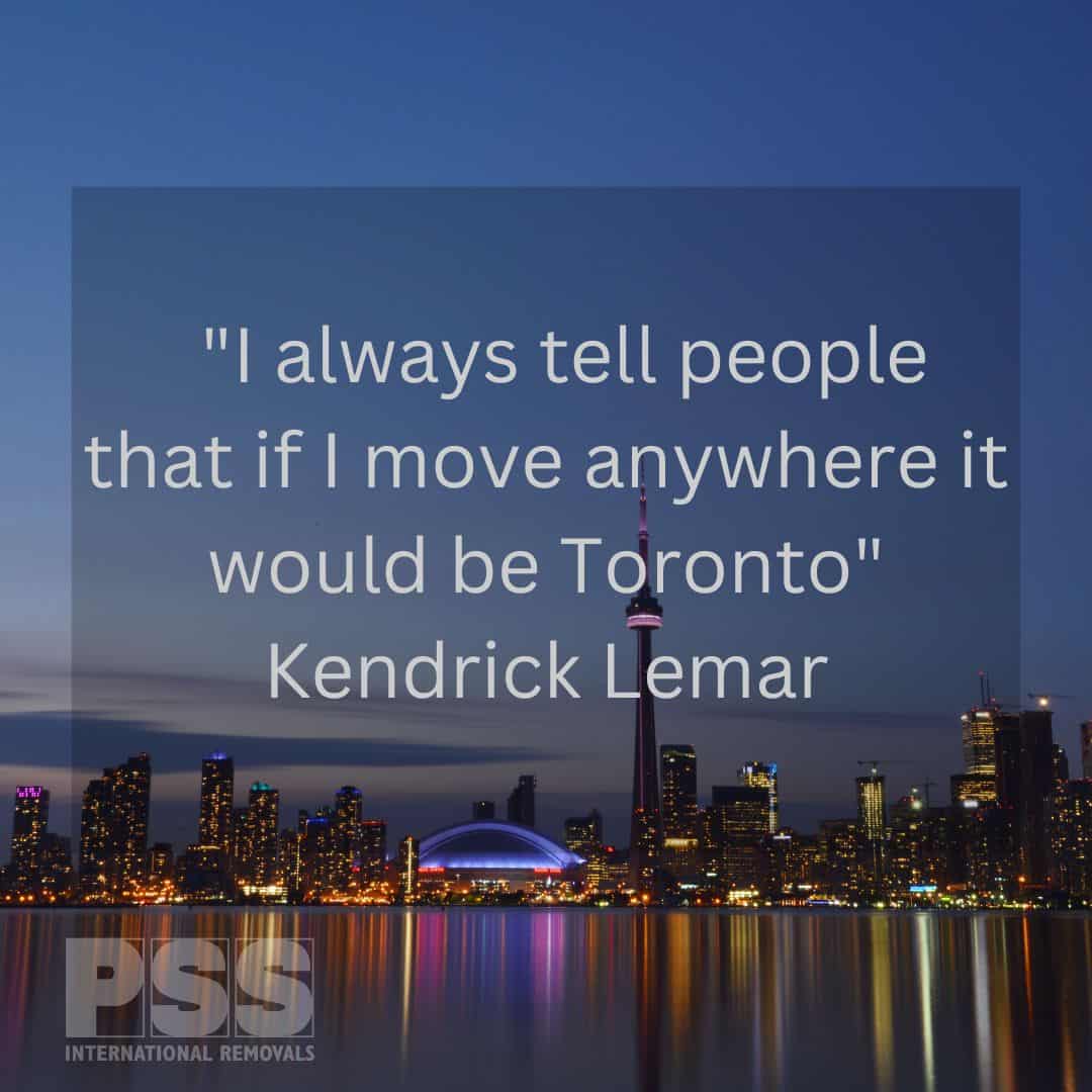 Kendrick Lemar quote about Canada