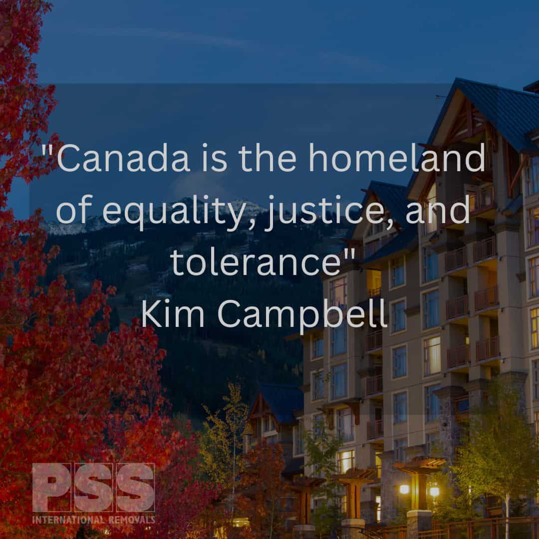 Kim Campbell Quote about Canada
